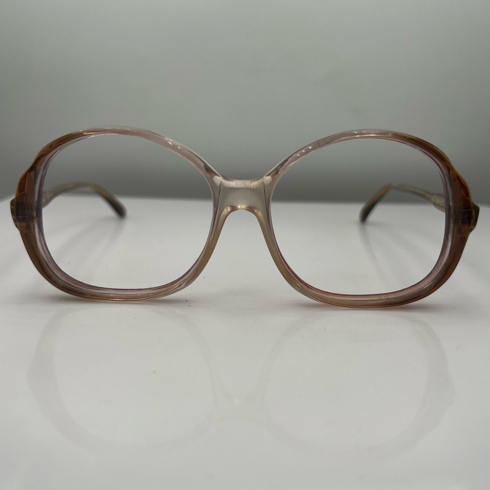Vintage Swank Regina Brown Oval Sunglasses Frames